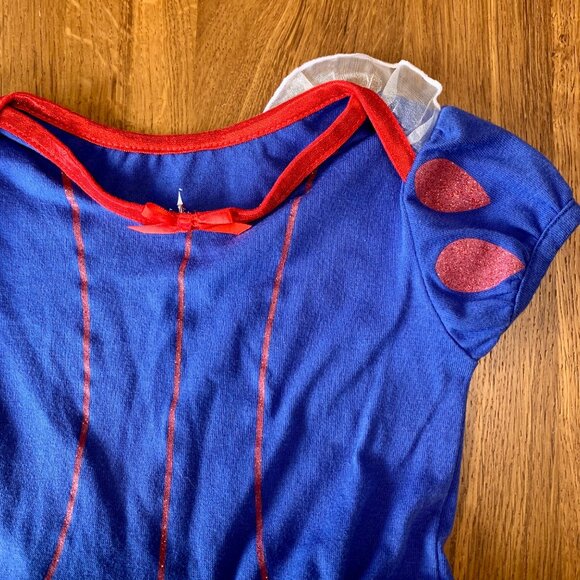 DISNEY PARKS Snow White Costume Baby Girl 12-18 Girls Halloween Bodysuit Dress - Picture 6 of 6